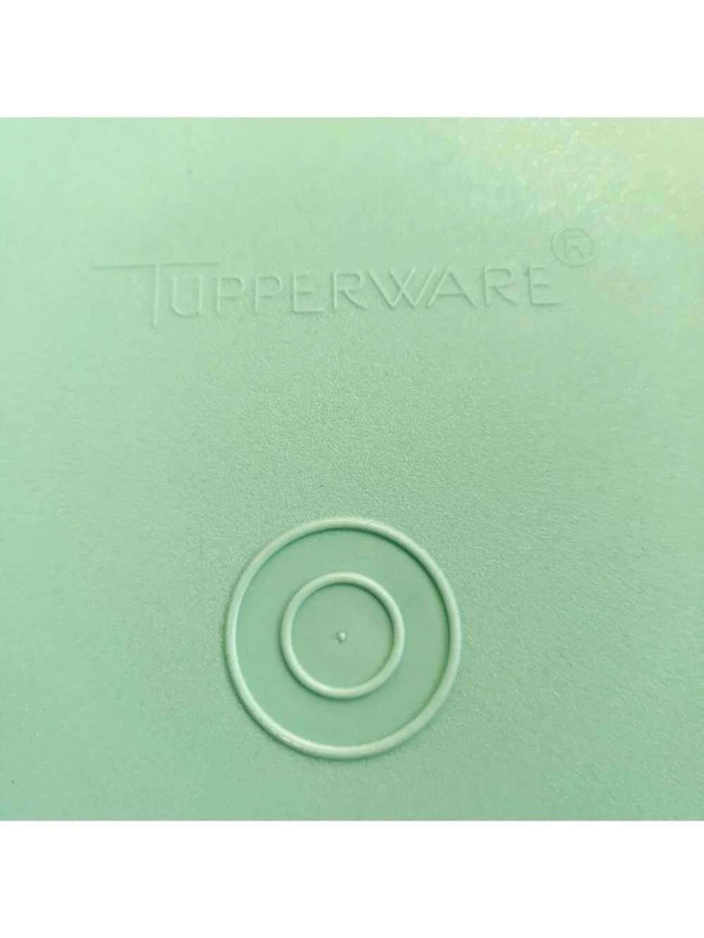 Tupperware Aqua Large Load Rectangle Bread Storage Container With Lid READ
